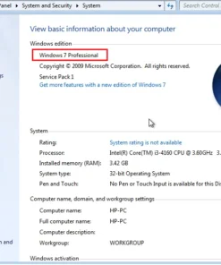 Windows 7 Professional 32 64 Bit Product Key
