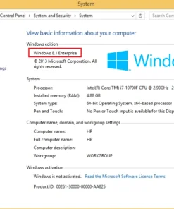 Windows 8.1 Enterprise key
