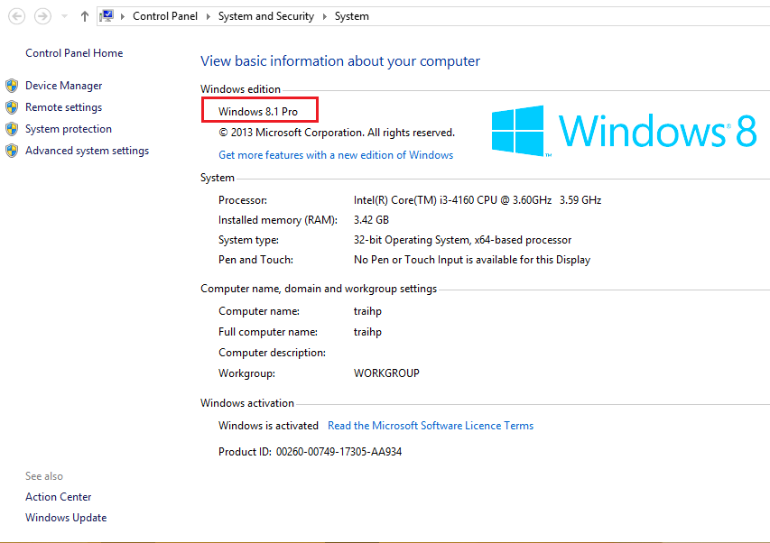 Cheap Windows 8.1 Pro product key (Lifetime) $25/key
