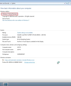 Cheap Windows 7 Home Premium Product Key
