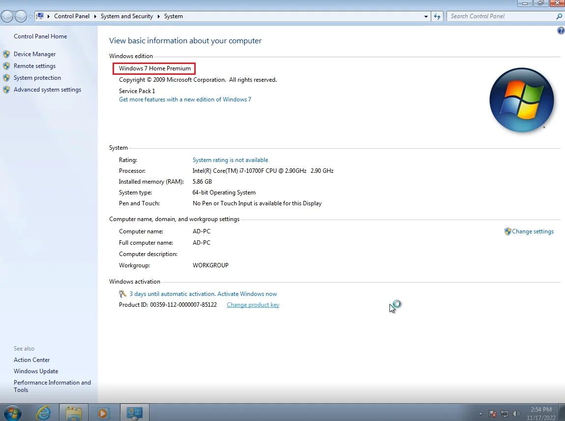 Cheap Windows 7 Home Premium Product Key