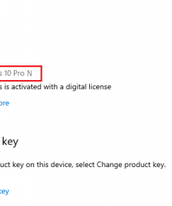 Windows 10 Pro N