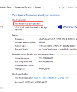 Cheap Windows Server 2016 Standard product key