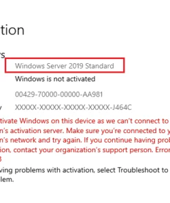 Windows Server 2019 Product Key