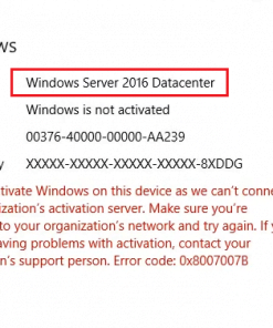 Windows Server 2016 Datacenter product key