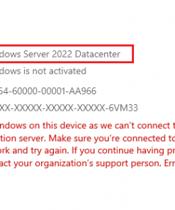Windows Server 2022 Datacenter Product Key