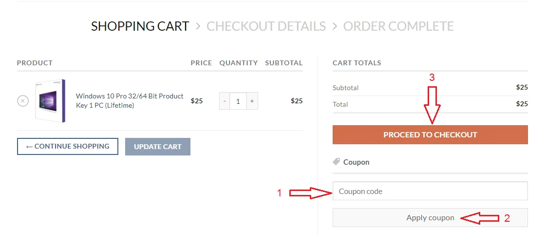 How to use coupon code on my website