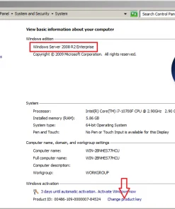 Windows Server 2008 R2 Enterprise key